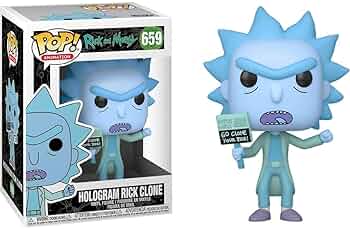 リック・アンド・モーティ/ エレクトリック ファンコ Amazon.com: Funko Pop! Animation: Rick & Morty - Hologram